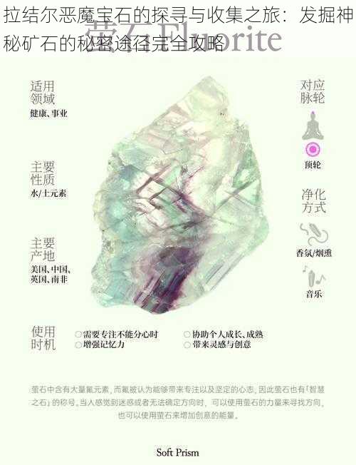 拉结尔恶魔宝石的探寻与收集之旅:发掘神秘矿石的秘密途径完全攻略