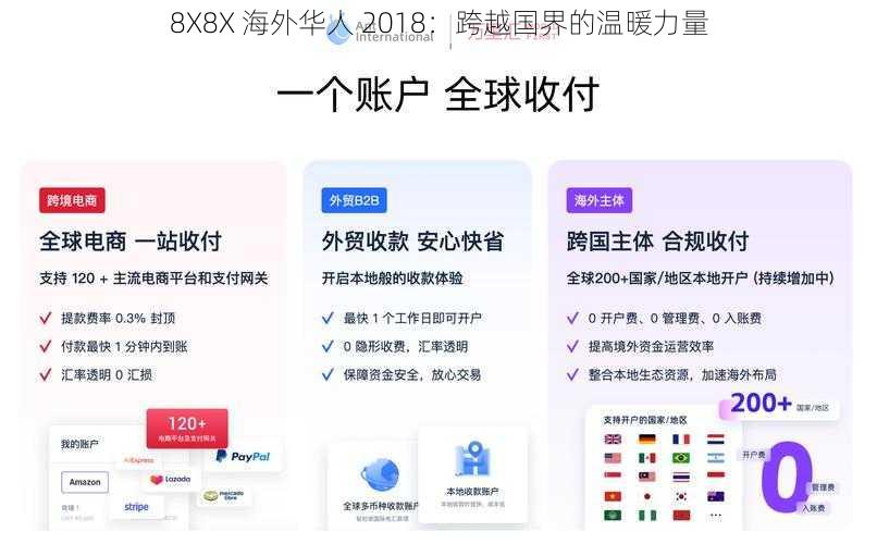 8X8X 海外华人 2018:跨越国界的温暖力量