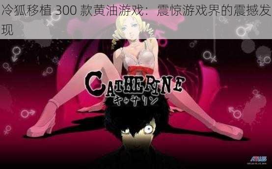 冷狐移植 300 款黄油游戏:震惊游戏界的震撼发现