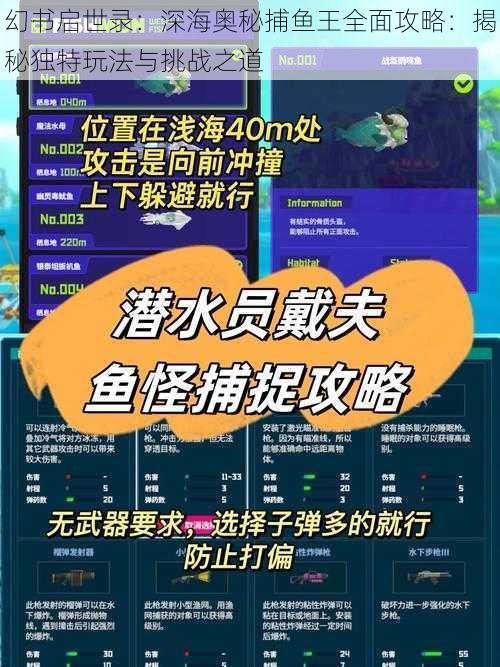 幻书启世录:深海奥秘捕鱼王全面攻略:揭秘独特玩法与挑战之道