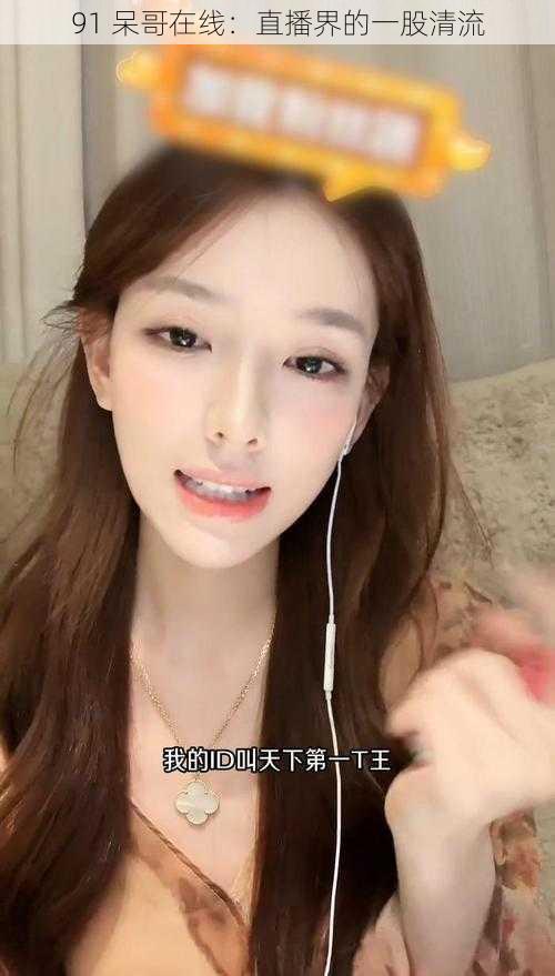 91 呆哥在线:直播界的一股清流