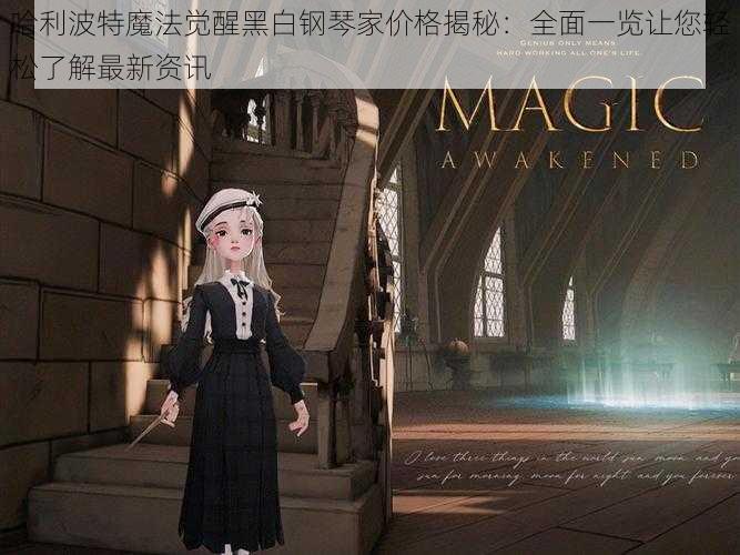 哈利波特魔法觉醒黑白钢琴家价格揭秘:全面一览让您轻松了解最新资讯