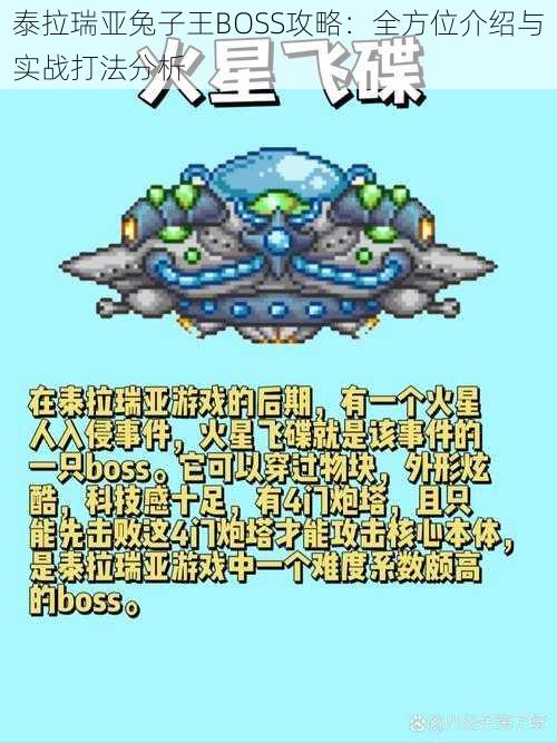 泰拉瑞亚兔子王BOSS攻略:全方位介绍与实战打法分析
