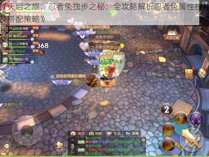 《天启之旅,忍者兔独步之秘:全攻略解析忍者兔属性技能及搭配策略》
