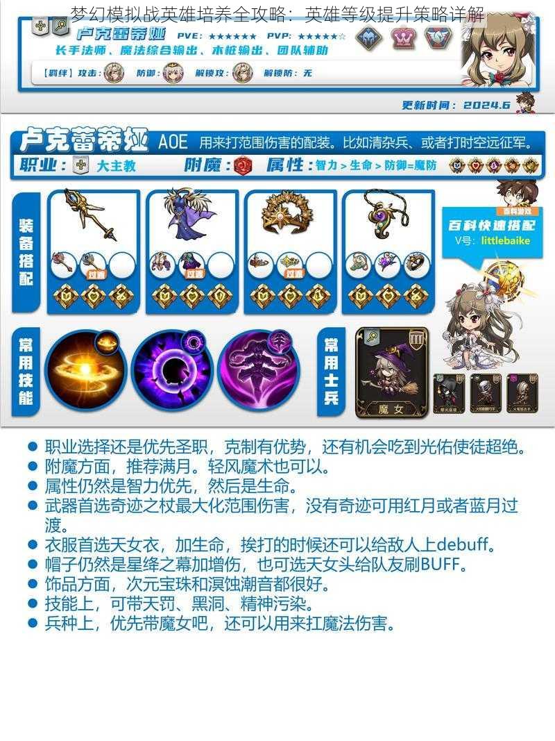 梦幻模拟战英雄培养全攻略:英雄等级提升策略详解