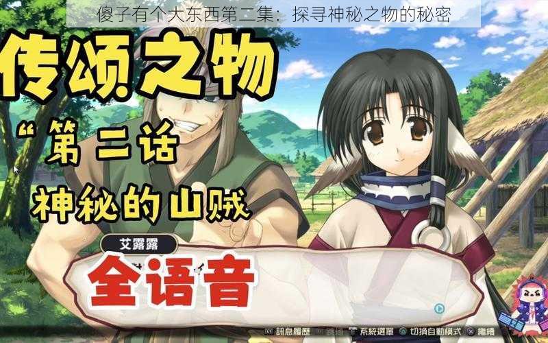 傻子有个大东西第二集:探寻神秘之物的秘密