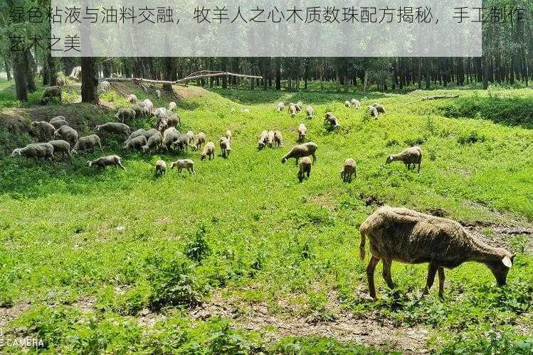 绿色粘液与油料交融,牧羊人之心木质数珠配方揭秘,手工制作艺术之美
