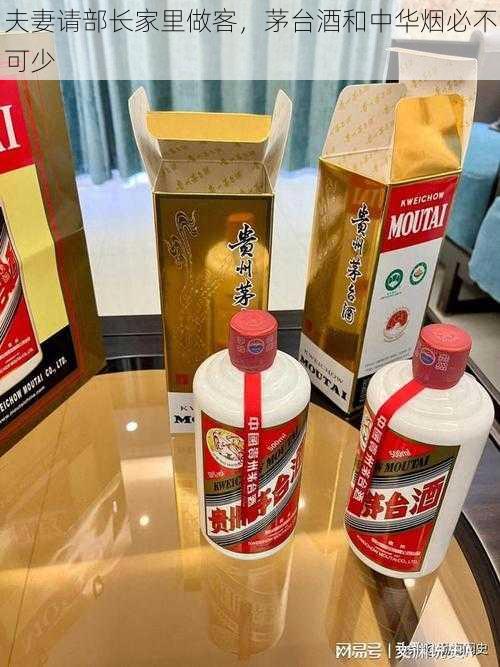 夫妻请部长家里做客,茅台酒和中华烟必不可少
