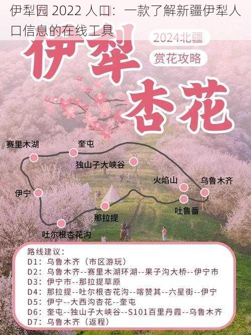 伊犁园 2022 人口:一款了解新疆伊犁人口信息的在线工具