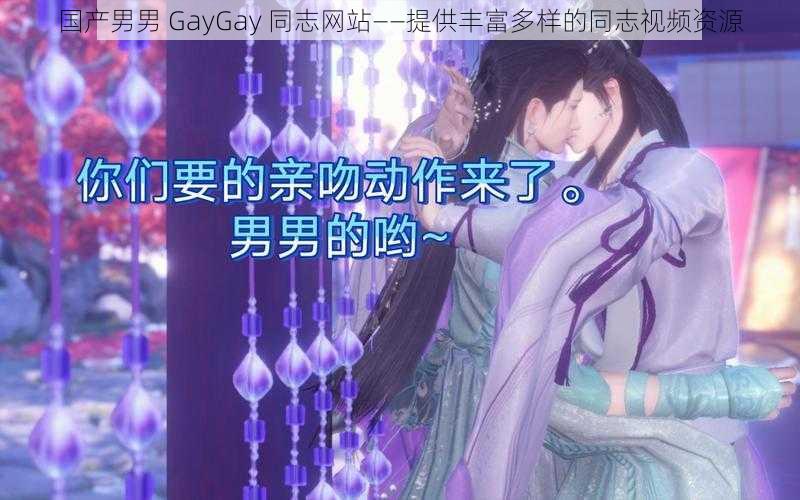 国产男男 GayGay 同志网站——提供丰富多样的同志视频资源