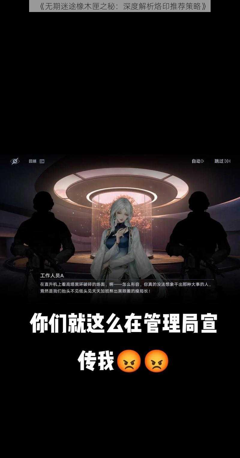 《无期迷途橡木匣之秘:深度解析烙印推荐策略》