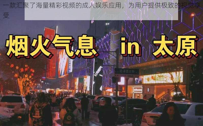 一款汇聚了海量精彩视频的成人娱乐应用,为用户提供极致的视觉享受