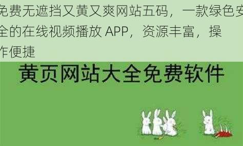 免费无遮挡又黄又爽网站五码,一款绿色安全的在线视频播放 APP,资源丰富,操作便捷