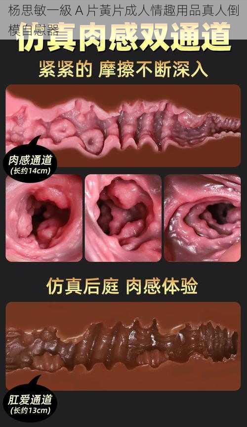 杨思敏一級 A 片黃片成人情趣用品真人倒模自慰器