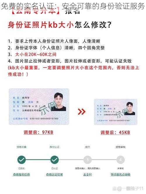 免费的实名认证:安全可靠的身份验证服务