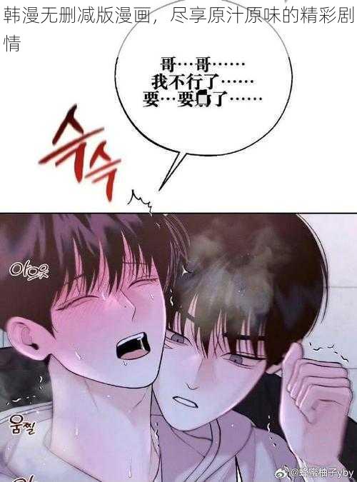 韩漫无删减版漫画,尽享原汁原味的精彩剧情