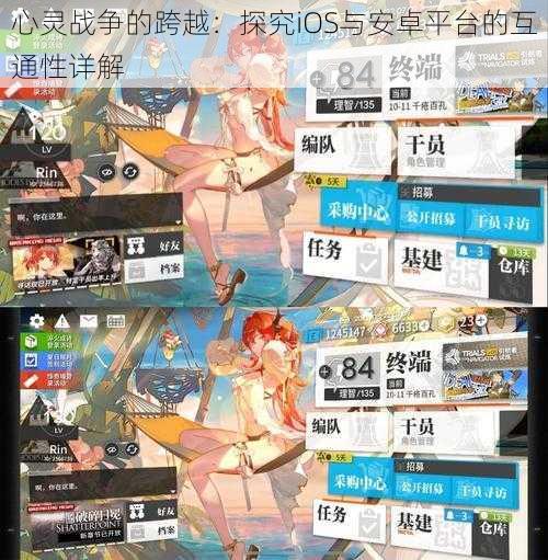 心灵战争的跨越:探究iOS与安卓平台的互通性详解
