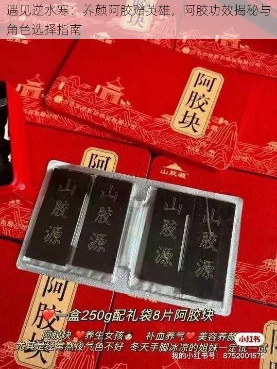 遇见逆水寒:养颜阿胶赠英雄,阿胶功效揭秘与角色选择指南