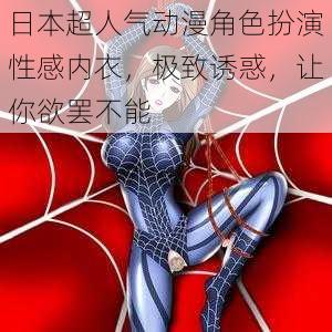 日本超人气动漫角色扮演性感内衣,极致诱惑,让你欲罢不能