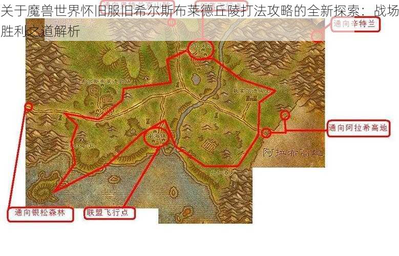 关于魔兽世界怀旧服旧希尔斯布莱德丘陵打法攻略的全新探索:战场胜利之道解析