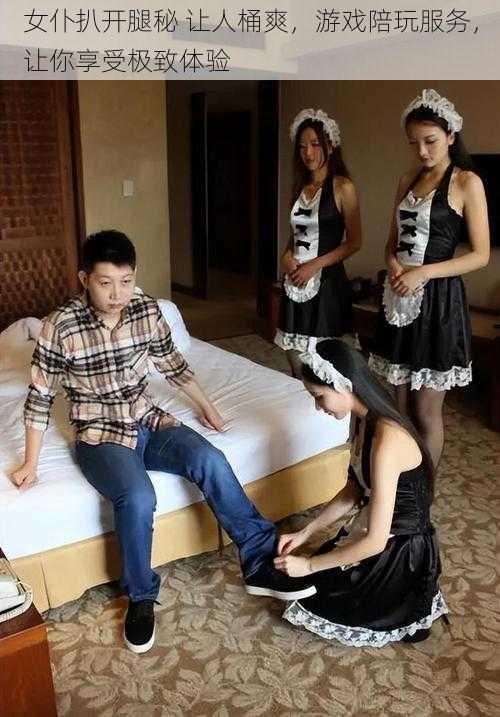 女仆扒开腿秘 让人桶爽,游戏陪玩服务,让你享受极致体验