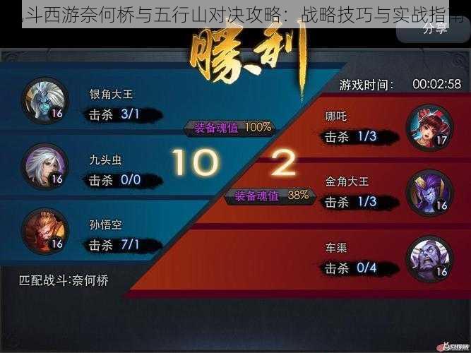 乱斗西游奈何桥与五行山对决攻略:战略技巧与实战指南
