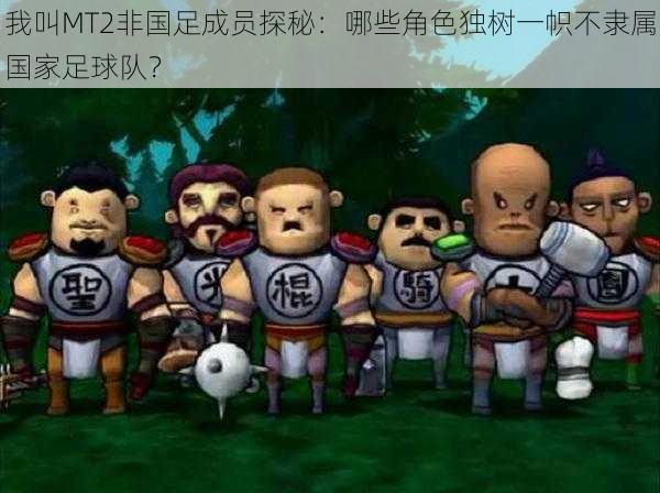 我叫MT2非国足成员探秘:哪些角色独树一帜不隶属国家足球队?