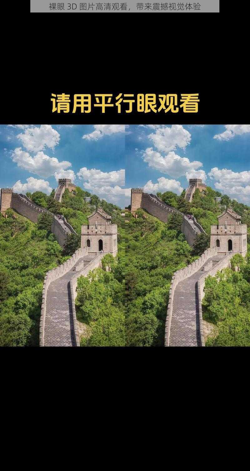 裸眼 3D 图片高清观看,带来震撼视觉体验