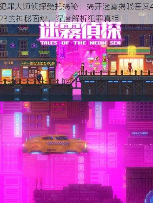 犯罪大师侦探受托揭秘:揭开迷雾揭晓答案423的神秘面纱,深度解析犯罪真相