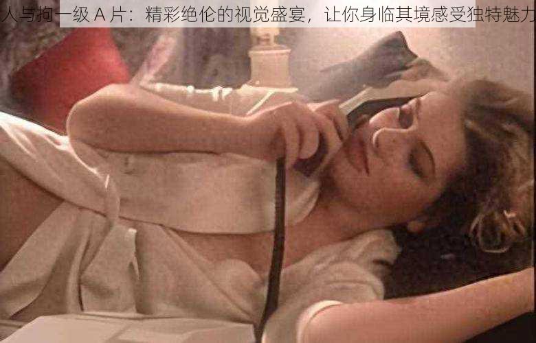 人与拘一级 A 片:精彩绝伦的视觉盛宴,让你身临其境感受独特魅力