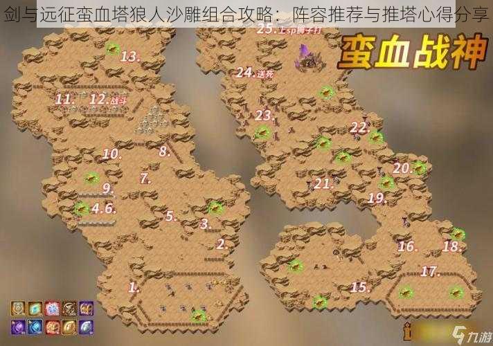 剑与远征蛮血塔狼人沙雕组合攻略:阵容推荐与推塔心得分享