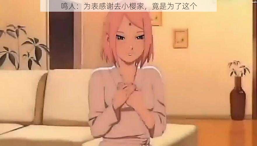 鸣人:为表感谢去小樱家,竟是为了这个
