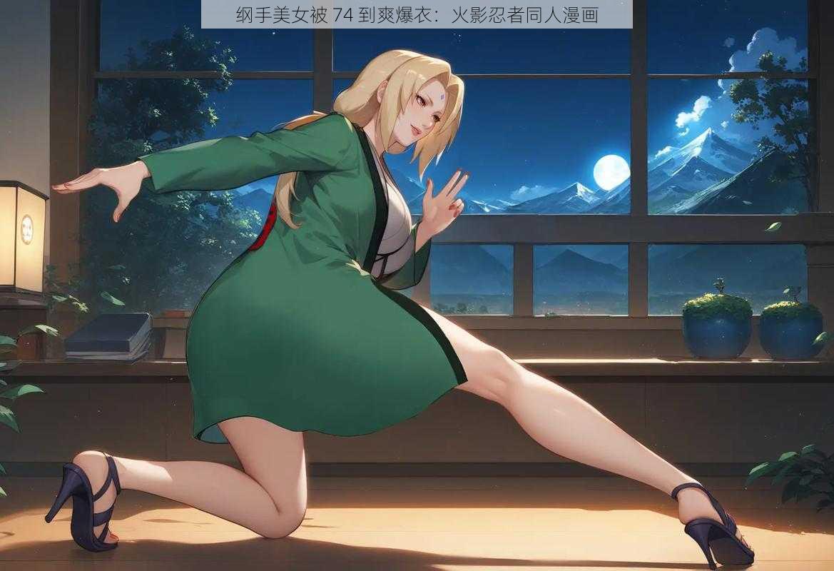 纲手美女被 74 到爽爆衣:火影忍者同人漫画