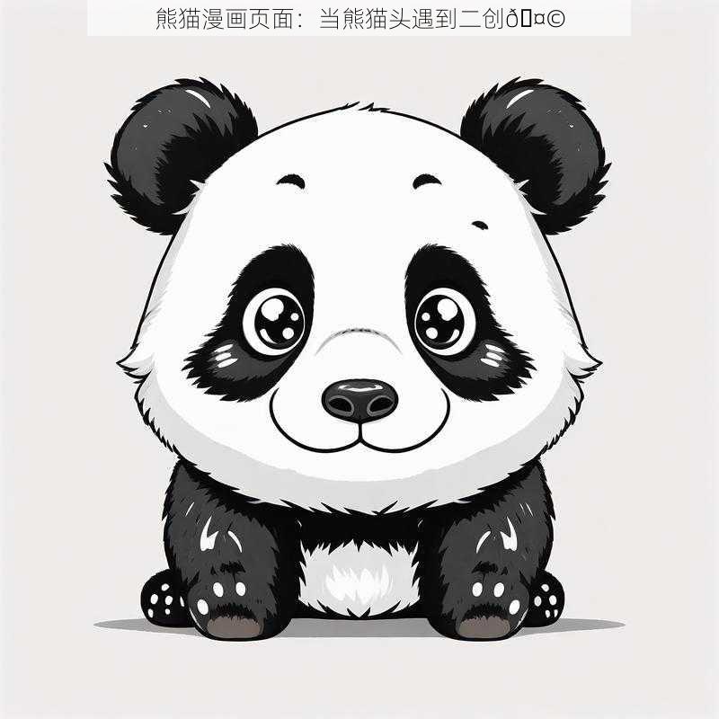熊猫漫画页面:当熊猫头遇到二创🤩