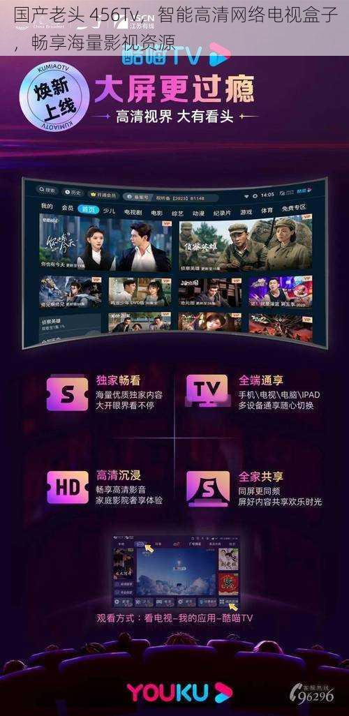 国产老头 456Tv,智能高清网络电视盒子,畅享海量影视资源