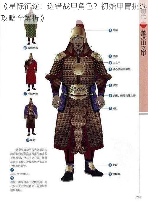 《星际征途:选错战甲角色?初始甲胄挑选攻略全解析》