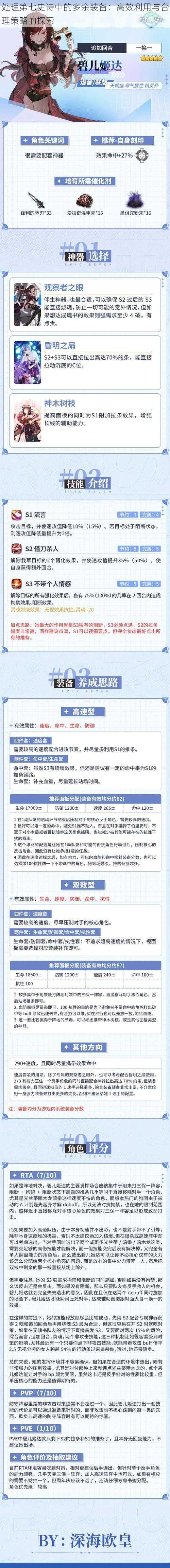 处理第七史诗中的多余装备:高效利用与合理策略的探索