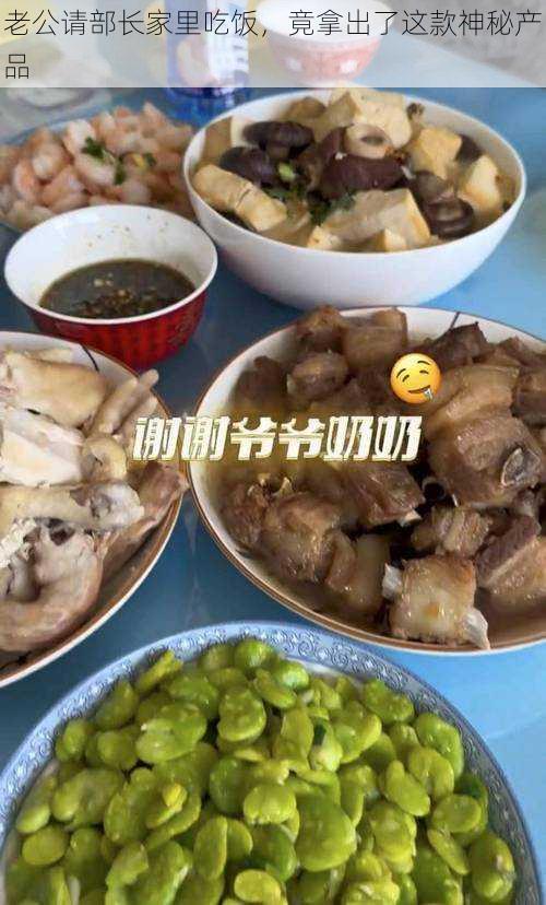 老公请部长家里吃饭,竟拿出了这款神秘产品