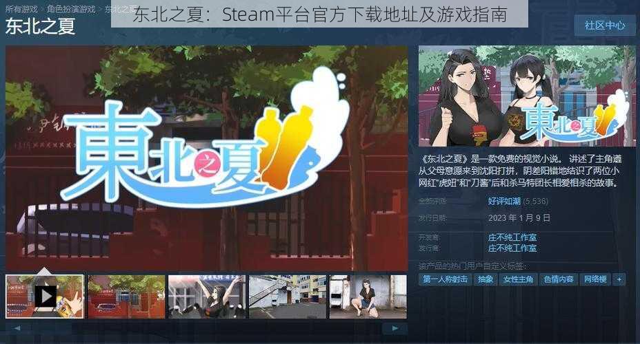 东北之夏:Steam平台官方下载地址及游戏指南