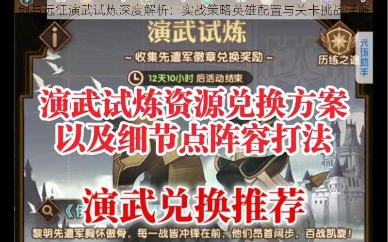 剑与远征演武试炼深度解析:实战策略英雄配置与关卡挑战详解