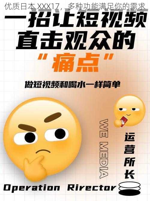 优质日本 XXX17,多种功能满足你的需求