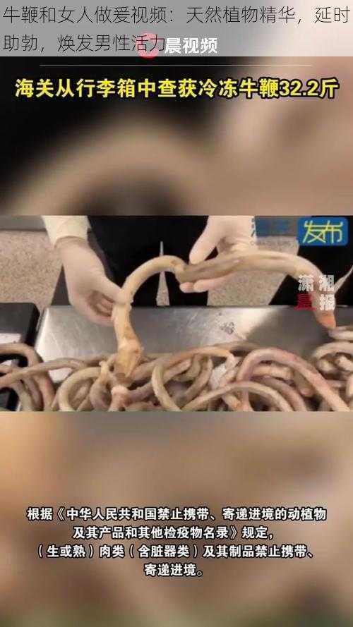 牛鞭和女人做爰视频:天然植物精华,延时助勃,焕发男性活力