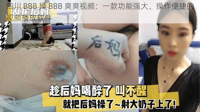 四川 BBB 搡 BBB 爽爽视频:一款功能强大、操作便捷的视频播放软件