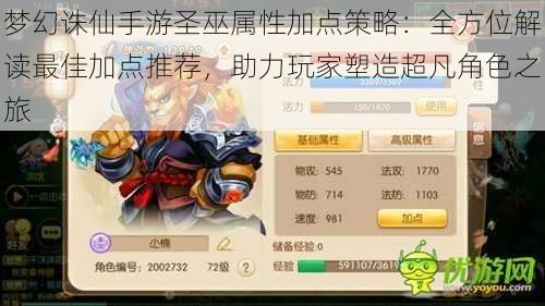 梦幻诛仙手游圣巫属性加点策略:全方位解读最佳加点推荐,助力玩家塑造超凡角色之旅