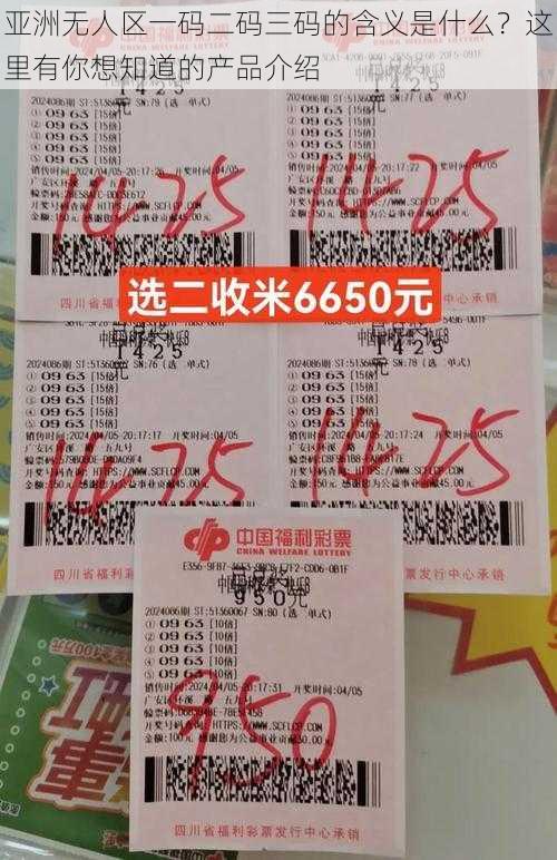 亚洲无人区一码二码三码的含义是什么?这里有你想知道的产品介绍