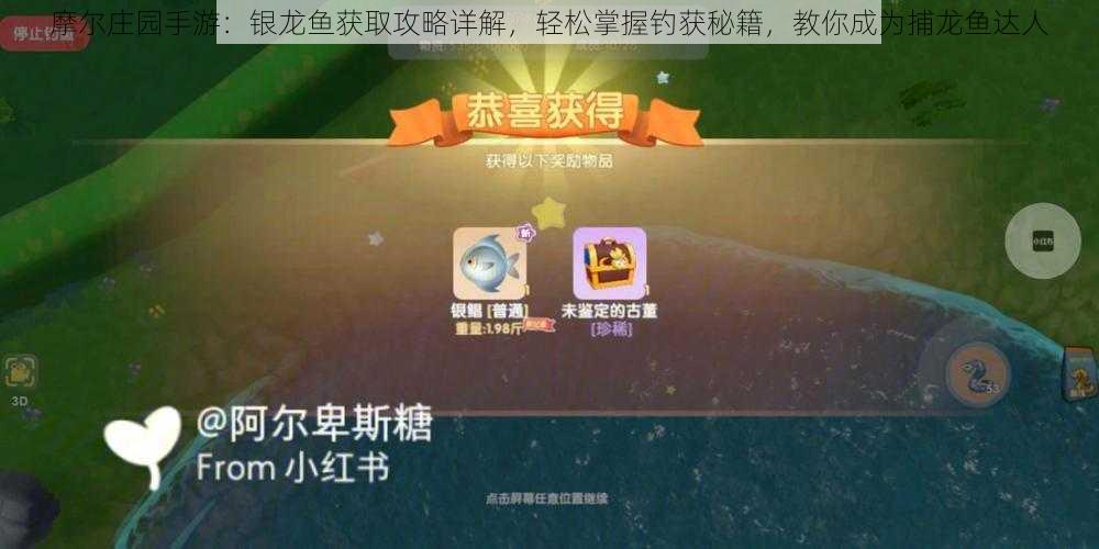 摩尔庄园手游：银龙鱼获取攻略详解，轻松掌握钓获秘籍，教你成为捕龙鱼达人