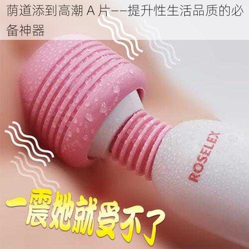 荫道添到高潮 A 片——提升性生活品质的必备神器