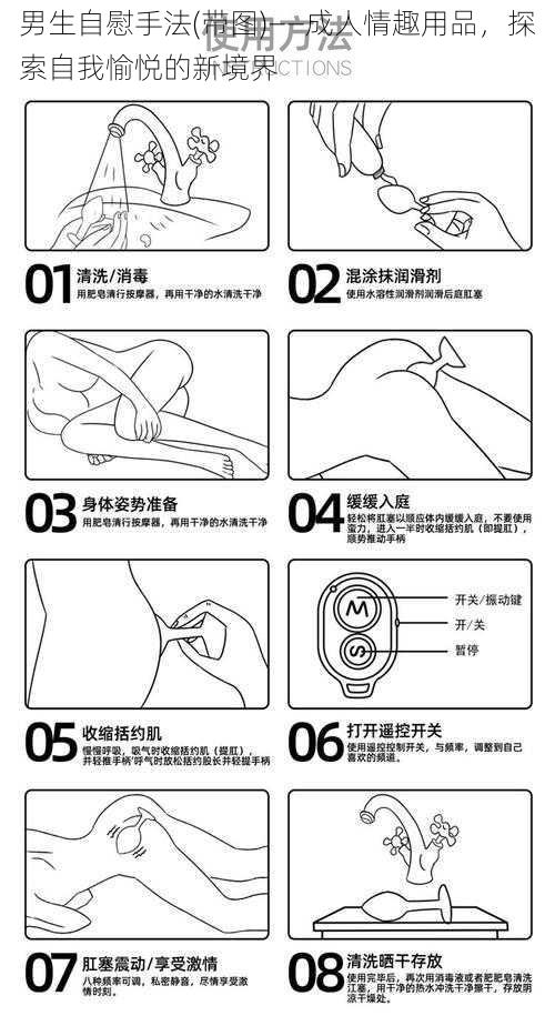 男生自慰手法(带图)——成人情趣用品,探索自我愉悦的新境界