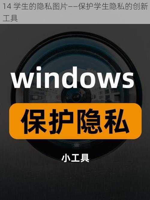 14 学生的隐私图片——保护学生隐私的创新工具