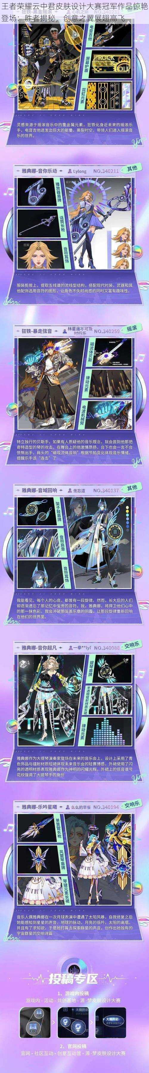 王者荣耀云中君皮肤设计大赛冠军作品惊艳登场:胜者揭秘,创意之翼展翅高飞